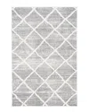 Martha Stewart Lucia Shag Polypropylene Pile Rug In White