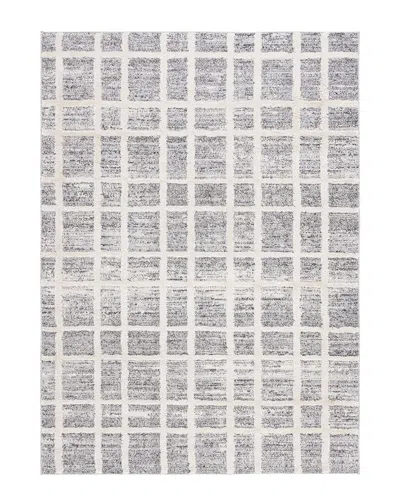 Martha Stewart Lucia Shag Polypropylene Rug In Gray