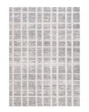 Martha Stewart Lucia Shag Polypropylene Rug In Grey