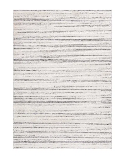 Martha Stewart Lucia Shag Polypropylene Rug In White