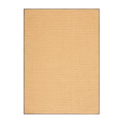 Martha Stewart Lucy Solid Indoor Rectangular Area Rug In Sand