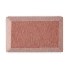 Martha Stewart Mira Air Solid Indoor Rectangular Kitchen Mat In Red