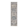 Martha Stewart Molly Medallion Indoor Rectangular Runner In Blue