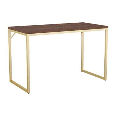 Martha Stewart Noah Computer Desk In Brown