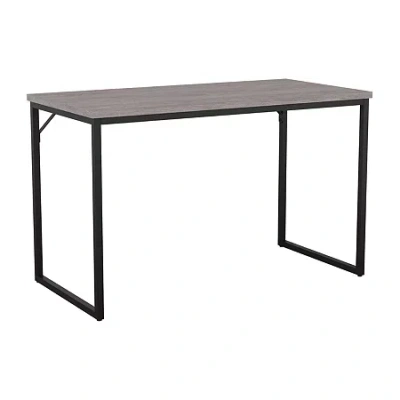 Martha Stewart Noah Computer Desk In Gray
