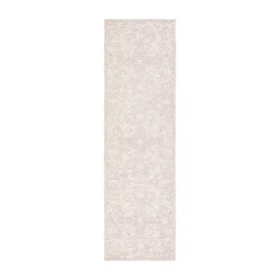 Martha Stewart Nora Medallion Hand Tufted Indoor Rectangular Accent Rug In Neutral