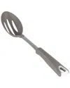 Martha Stewart Nylon Slotted Spoon In Taupe