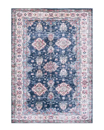 Martha Stewart Pansy Polyester Rug In Multi