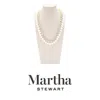 Martha Stewart Pearl And Crystal Necklace In Gold, 18 Inches For Women In Gold