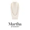 Martha Stewart Pearl And Crystal Necklace In Gold, 24 Inches For Women In Gold
