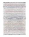 Martha Stewart Polyester & Polypropylene Rug In Blue