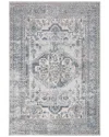 Martha Stewart Polypropylene & Polyester Rug In Blue