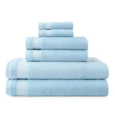 Martha Stewart Premium Hygrocotton Bath Towel In Blue