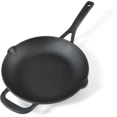 Martha Stewart Preseason Cast Iron 10" Skillet In Black