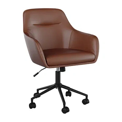 Martha Stewart Rayna Office Chair In Brown