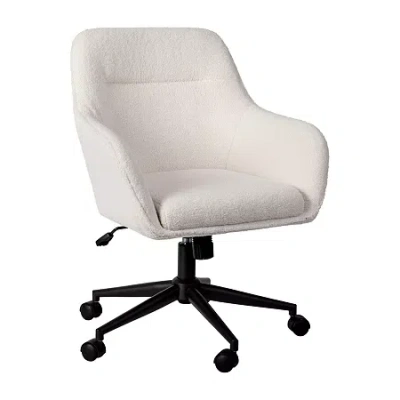 Martha Stewart Rayna Office Chair In White