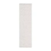 Martha Stewart Riley Bordered Hand Tufted 27" X 96" Indoor Rectangular Runner" In White