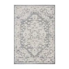 Martha Stewart Sheris Abstract Washable 4' X 6' Indoor Rectangular Area Rug In Gray