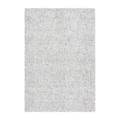 Martha Stewart Sherly Solid Hand Tufted Indoor Rectangular Area Rug In Blue