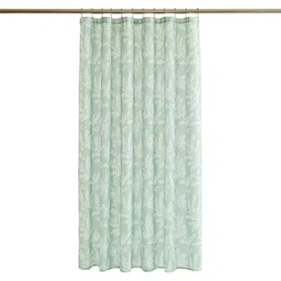 Martha Stewart Shower Curtain In Green