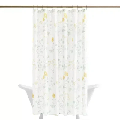 Martha Stewart Shower Curtain In White