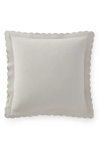 Martha Stewart Signature Scallop Set Of 2 Euro Pillow Shams