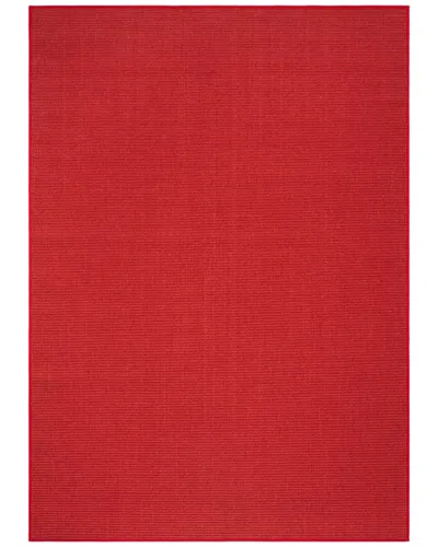 Martha Stewart Sisal & Jute Rug In Red