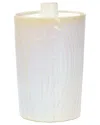 Martha Stewart Stoneware Canister With Lid In White