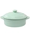 Martha Stewart Stoneware Round Mini Casserole With Lid