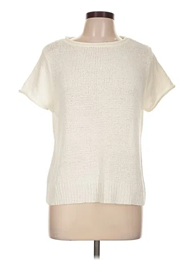 Pre-owned Martha Stewart Sweater Vest In Ivory
