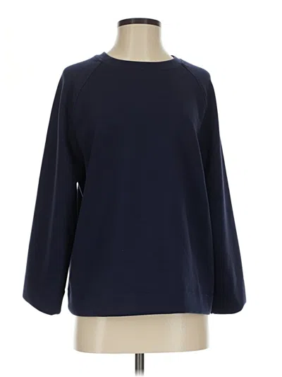 Pre-owned Martha Stewart Sweatshirt In Blue