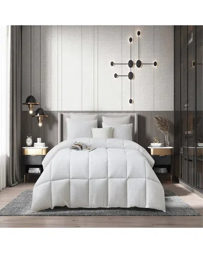 Martha Stewart Tencel Lyocell And Cotton Blend, Tencel Lyocell Down-alternative All Seasons Comforte In White