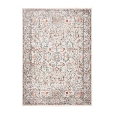 Martha Stewart Thea Floral 36" X 60" Indoor Rectangular Accent Rug" In Gray
