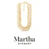 Martha Stewart Three Strand Pearl And Chain Necklace In Gold For Women