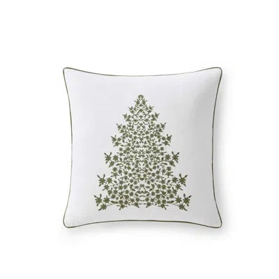 Martha Stewart Tommy Bahama Palm Tree Trellis Throw Pillow In Green