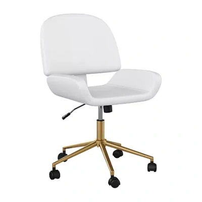 Martha Stewart Tyla Office Chair In White