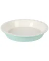 Martha Stewart Vanowen 9in Round Scalloped Edge Stoneware Pie Pan