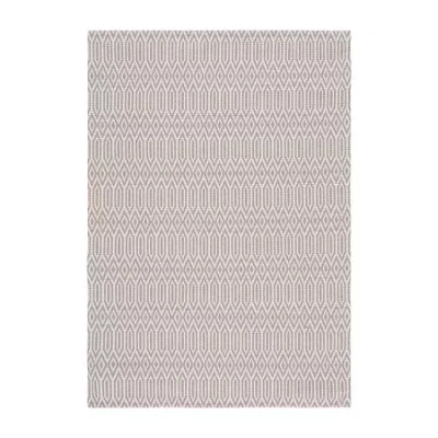 Martha Stewart Vera Geometric Indoor Rectangular Area Rug In Sand