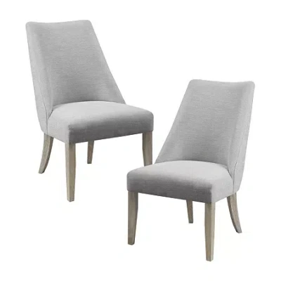 Martha Stewart Winfield 2-pc. Upholstered Dining Chair In Gray