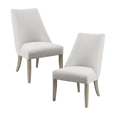 Martha Stewart Winfield 2-pc. Upholstered Dining Chair In White