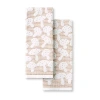 Martha Stewart Woodland Harvest 2-pc. Kitchen Towel Set In Brown