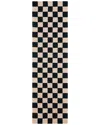 Martha Stewart Wool & Cotton Rug In Black