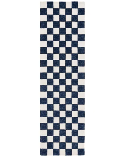 Martha Stewart Wool & Cotton Rug In Blue