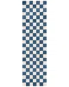 Martha Stewart Wool & Cotton Rug In Blue
