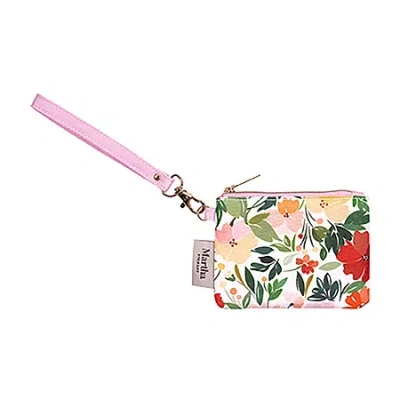 Martha Stewart Zip Id Case Pouch In Multi