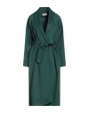 Martica Woman Coat Dark Green Size 12 Polyester, Viscose