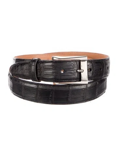 Pre-owned Martin Dingman Alligator In Black