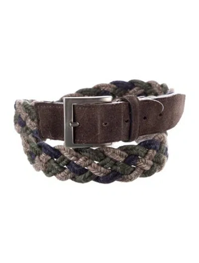 Pre-owned Martin Dingman Leather Belt In Multi