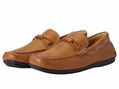 Martin Dingman Men's Bermuda Braid Loafers In Cappuccino In Brown