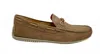 Martin Dingman Men's Bermuda Nubuck Braided Bit Loafers In Sand In Sand